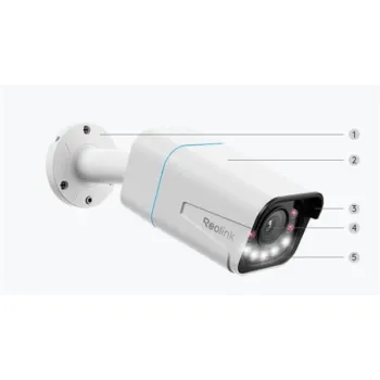 Kamera IP Reolink P430 POE 8MP 5x zoom biała-1279305