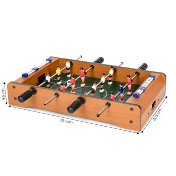 Piłkarzyki stołowe mini dla dzieci dwie piłki-1270763