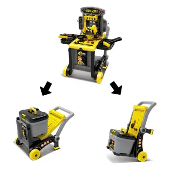 Warsztat majsterkowicza dla dzieci 3w1 z narzędziami składany-1272186