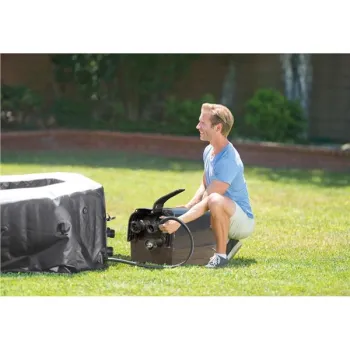 Nadmuchiwane SPA ośmiokątne basen z hydromasażem 4 os. 180x71 cm akcesoria premium INTEX 28458-1274462