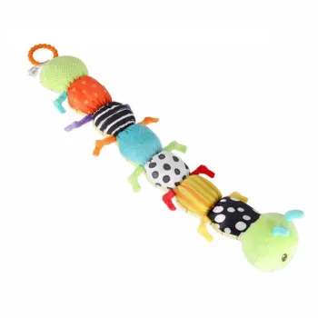 Zabawka interaktywna sensoryczna dla niemowląt gąsienica pluszowa muzyczna-1278074