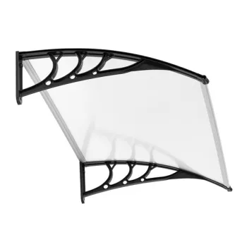 Daszek nad drzwi 120x80 cm zadaszenie osłona poliwęglan MultiGarden-1271758