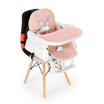 Krzesełko fotelik do karmienia dzieci 3w1 składany ECOTOYS-1270889