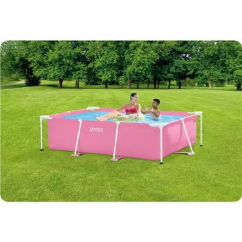 Basen ogrodowy stelażowy duży prostokątny 220x150 cm INTEX 28266-1272204