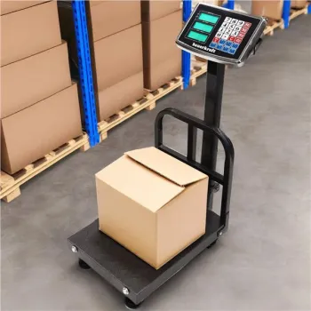 Waga elektroniczna 200 kg magazynowa sklepowa platformowa towarowa przemysłowa LCD-1274318