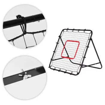 Rebounder do piłki nożnej trenażer piłkarski bramka do odbijania piłki 100x100 cm MultiGarden-1274760