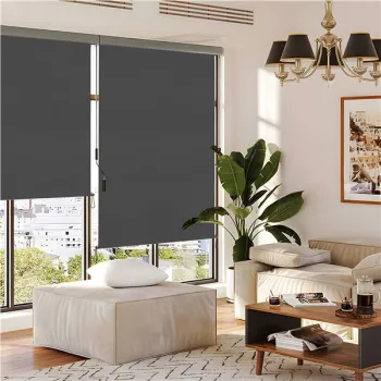 Roleta markiza pionowa zwijana na korbkę balkon taras altana antracyt MultiGarden-1274513