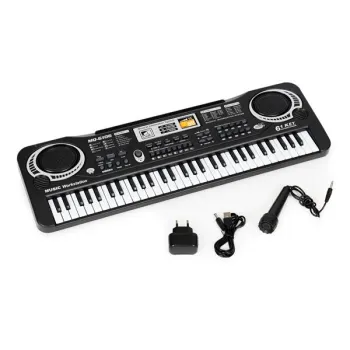 Keyboard pianino dla dzieci z mikrofonem + zasilacz-1270780