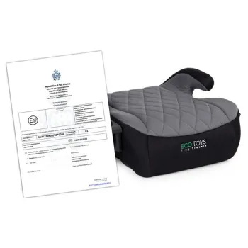 Podkładka samochodowa siedzisko dla dzieci i-SIZE wzrost 125-150 cm uchwyt na napoje ECOTOYS-1276476