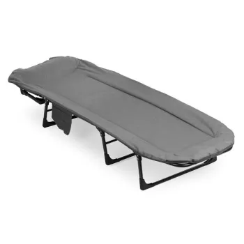 Łóżko polowe turystyczne 200x65 cm kanadyjka leżanka składana MultiGarden-1276681