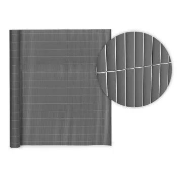 Dwustronna mata bambusowa 150x300 cm na balkon taras ogrodzenie antracyt MultiGarden-1274845