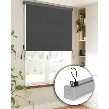 Roleta markiza pionowa zwijana na korbkę balkon taras altana antracyt MultiGarden-1274512