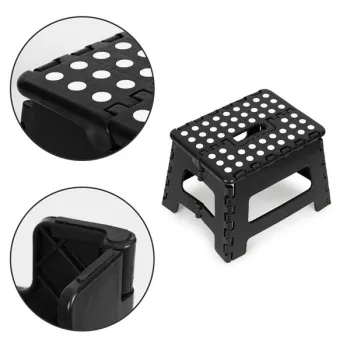 Stołek składany 1 stopniowy taboret z tworzywa 22 cm-1270560