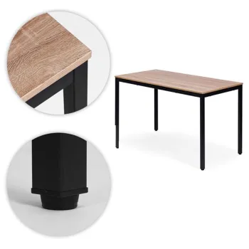 Stół do kuchni jadalni dla 4-5 osób biurko komputerowe 120x60 cm ModernHome-1276606