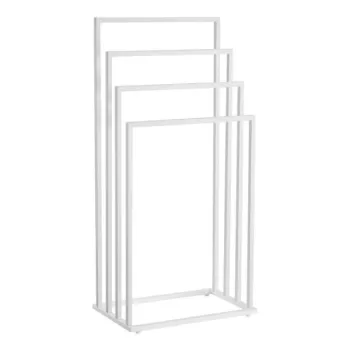 Stojak na ręczniki 4 szczeble - biały-1275810