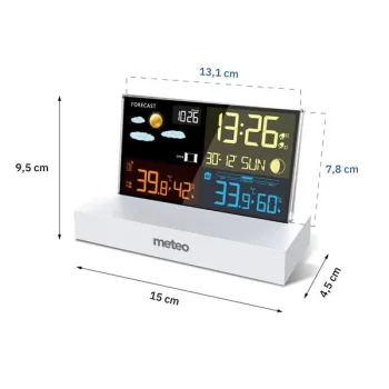 Stacja pogodowa METEO SP110B z DCF biała-1271835