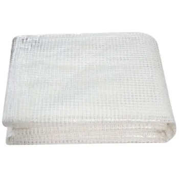 Szklarnia tunel ogrodowy 3x2x2 m foliowy wielosezonowy metalowy stelaż biała folia 2 wejścia-1274259