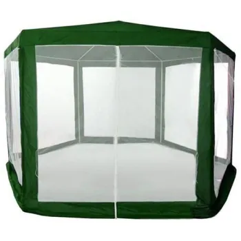 Namiot pawilon ogrodowy handlowy 2x2x2 m z moskitierą zielony MultiGarden-1273981