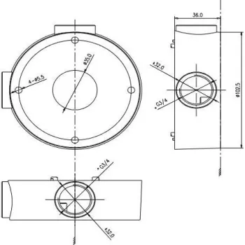 UCHWYT HIKVISION DS-1260ZJ-1339015