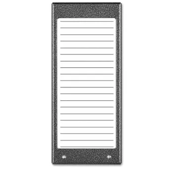 ACO CDN-17N ST (W) Podświetlany panel listy lokatorów (ok. 17 wpisów)-1338476