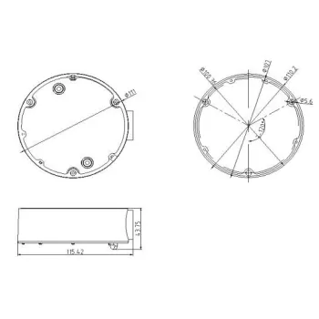 UCHWYT HIKVISION DS-1280ZJ-DM18-1338600