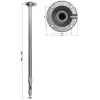 TELESKOPOWY UCHWYT SUFITOWY KAMERY BR-150X300-1341342