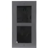Ramka z puszką do montażu podtynkowego 2-modułowa HIKVISION DS-KD-ACF2(Plastic)-1342694