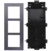 Ramka z puszką do montażu podtynk. 3-modułowa HIKVISION DS-KD-ACF3/Plastic-1342801