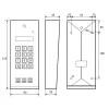 Laskomex CD-2600R audio z czytnikiem kluczy RFID-1341906