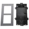 Ramka z puszką do montażu podtynkowego 2-modułowa HIKVISION DS-KD-ACF2(Plastic)-1342692