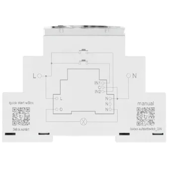 Moduł przekaźnikowy switchbox din Blebox-1349353