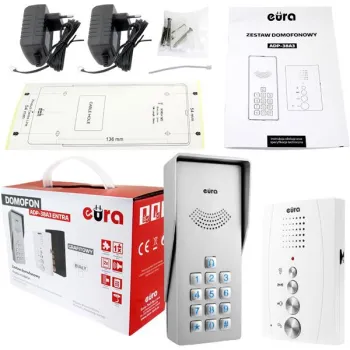 Domofon EURA ADP-38A3 ENTRA bialy -1344308