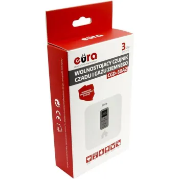 Czujnik czadu i gazu ziemnego 2w1 Eura CGD-50A2-1348968