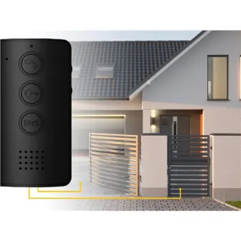 Domofon EURA ADP-09A3 czarny, głośnomówiący -1349132