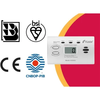 Czujnik czadu z wyświetlaczem Kidde K7DCO-1346690