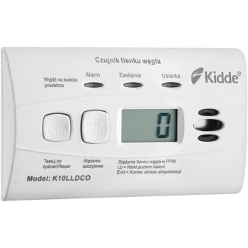 Czujnik czadu z wyświetlaczem Kidde K10LLDCO-1346697