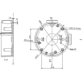 ADAPTER HIKVISION DS-1260ZJ BLACK-1343293