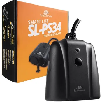 Zewnętrzne gniazdko WiFi Spacetronik Smart Life SL-PS34-1343829