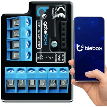 Sterownik Blebox GateBox WiFi do bram i drzwi