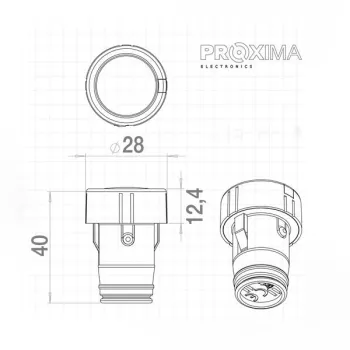 Pilot Proxima Zapalniczka FS8 (FAAC SLH 868MHz)-1343093