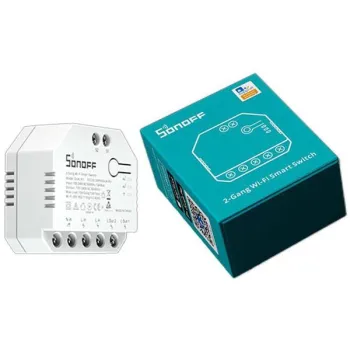 SONOFF sterownik 2-kanałowy roletowy 10A WiFi DUAL R3-1346118