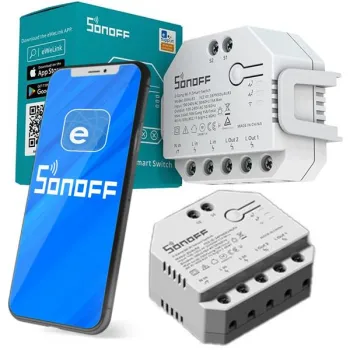 SONOFF sterownik 2-kanałowy roletowy 10A WiFi DUAL R3