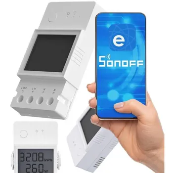SONOFF POW Elite | POWR320D | Przekaźnik Wifi z funkcją pomiaru zużycia prądu i mocy-1349253