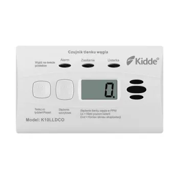 Czujnik czadu z wyświetlaczem Kidde K10LLDCO-1346693