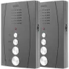 DOMOFON ''EURA'' ADP-51A3 ''DIFESA'' - 1-rodzinny, 2 unifony, interkom, grafit -1351684