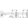 DOMOFON ''EURA'' ADP-51A3 ''DIFESA'' - 1-rodzinny, 2 unifony, interkom, grafit -1351682