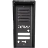 DOMOFON CYFRAL COSMO 2-LOKATORKI CZARNA KASETA CZARNE UNIFONY -1354021
