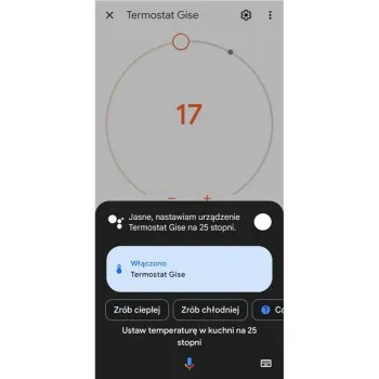 GISE Smart Głowica termostatyczna Zigbee | Tuya | GTV-ZB-1352165