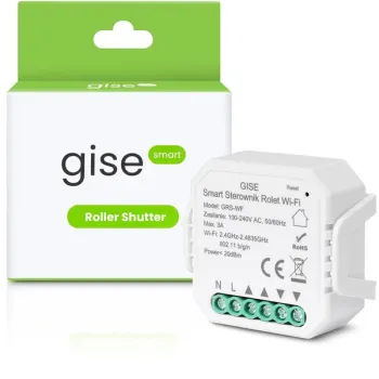 GISE Smart Sterownik roletowy WiFi GEN 2 | Tuya | GRS-WF-1354026