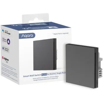 Aqara Smart Wall Switch H1 Szary pojedynczy bez neutrala-1359587